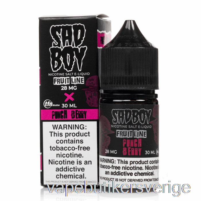 Vape Sverige Punch Berry - Sadboy Salter - 30ml 28mg